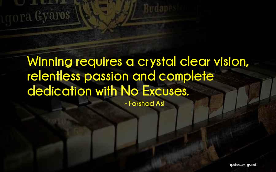 Vision Clear Quotes By Farshad Asl Vision Clear Quotes By Farshad Asl