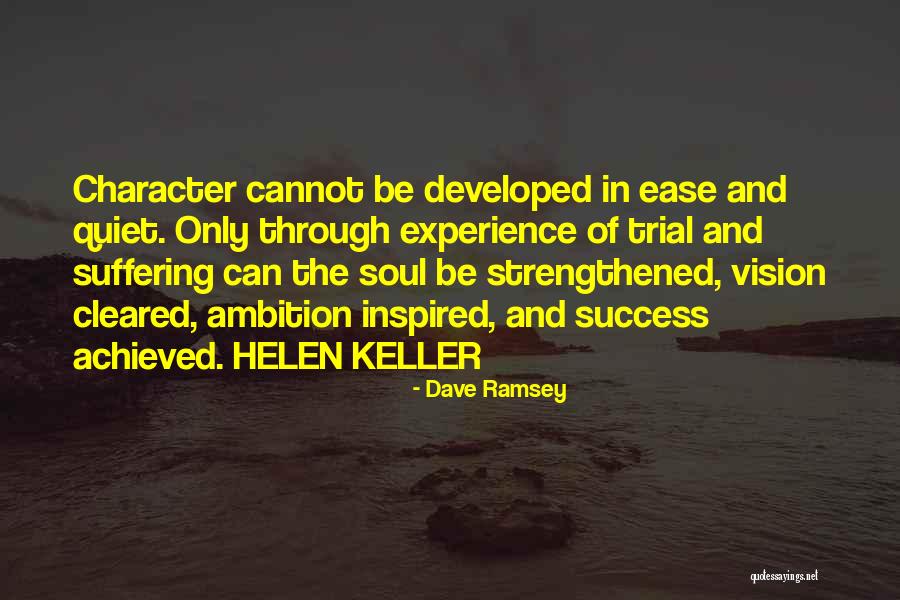 Vision Helen Keller Quotes By Dave Ramsey Vision Helen Keller Quotes By Dave Ramsey