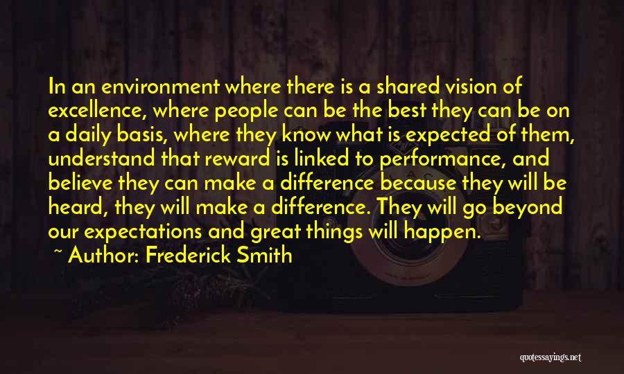 Vision In Business Quotes By Frederick Smith