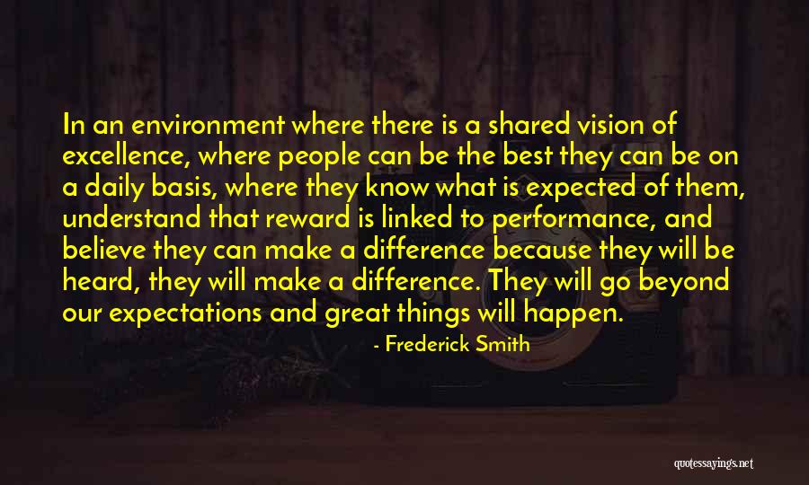 Vision In Business Quotes By Frederick Smith