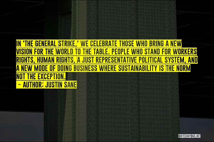 Vision In Business Quotes By Justin Sane