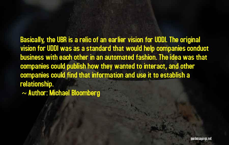 Vision In Business Quotes By Michael Bloomberg