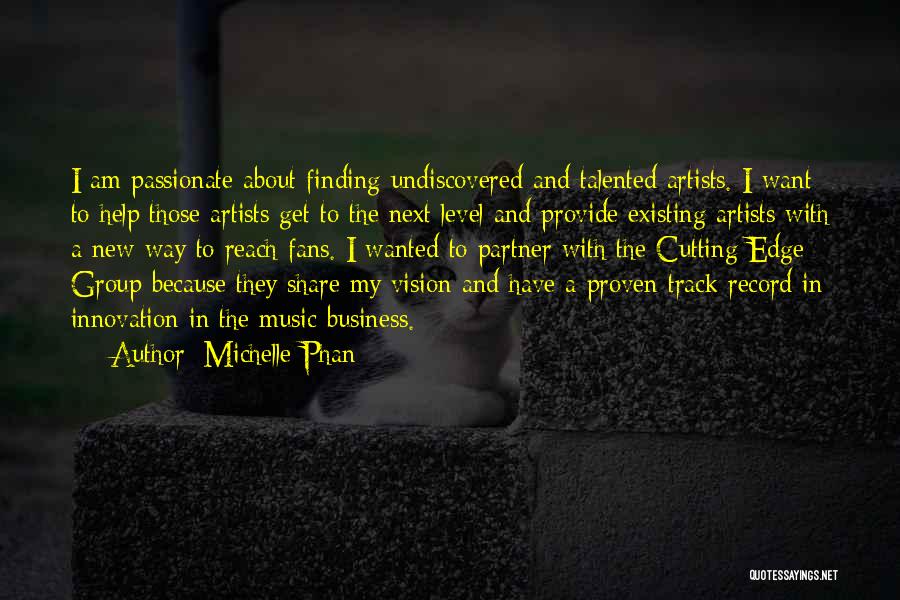 Vision In Business Quotes By Michelle Phan