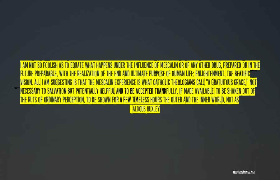 Vision In Life Quotes By Aldous Huxley Vision In Life Quotes By Aldous Huxley