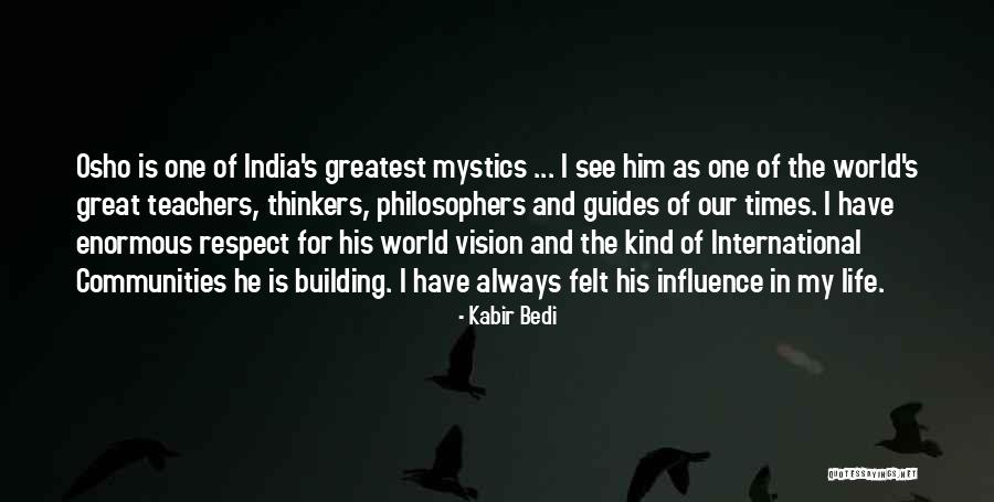 Vision In Life Quotes By Kabir Bedi