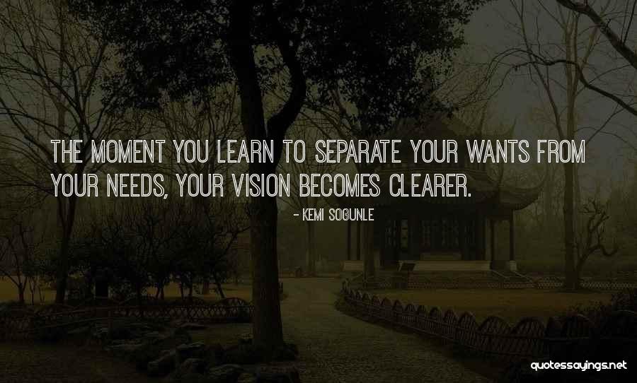 Vision In Life Quotes By Kemi Sogunle Vision In Life Quotes By Kemi Sogunle