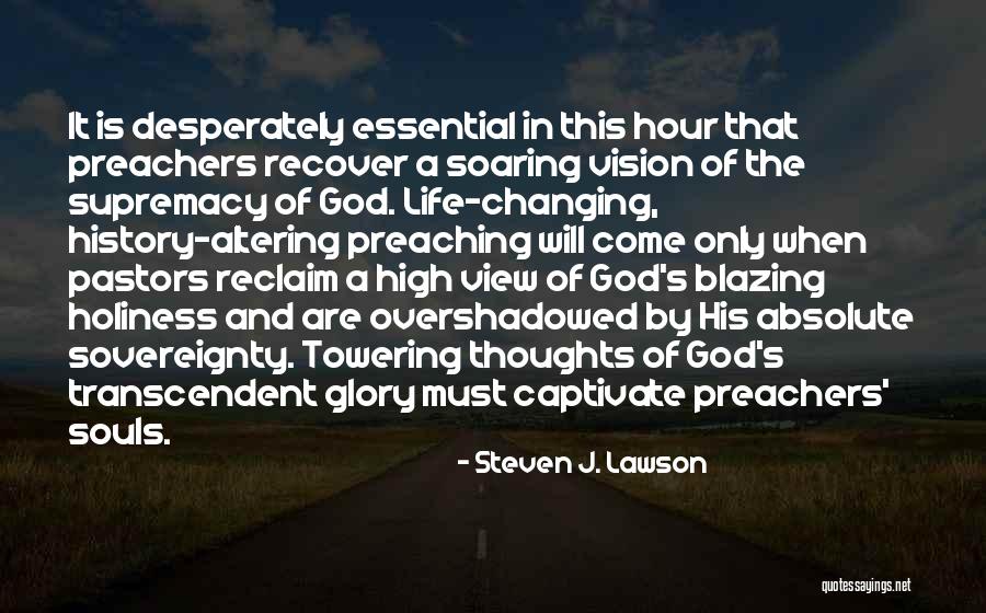 Vision In Life Quotes By Steven J. Lawson