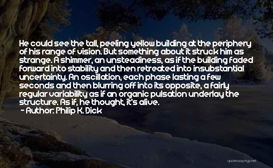 Vision Into Reality Quotes By Philip K. Dick