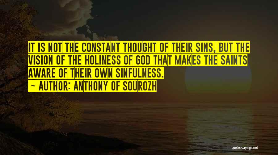 Vision Of God Quotes By Anthony Of Sourozh