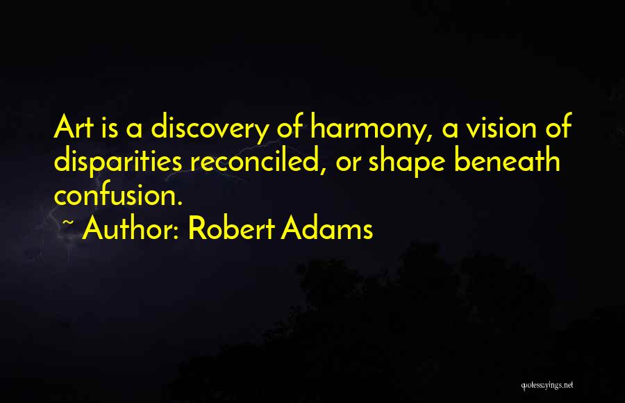 Vision Photography Quotes By Robert Adams