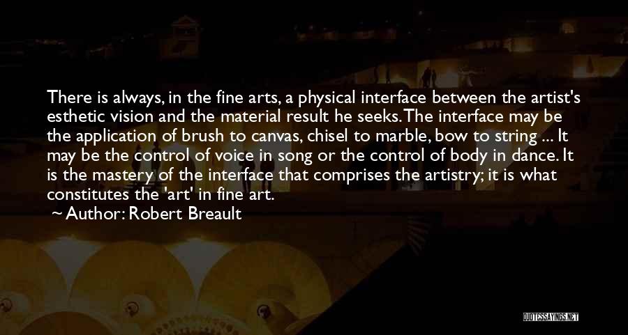 Vision That Body Quotes By Robert Breault