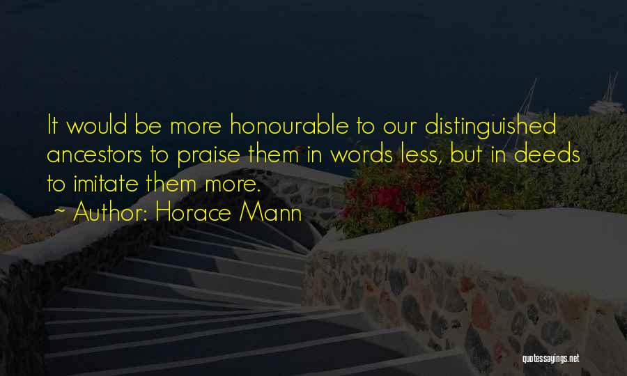 Vision To Venture A Guess Quotes By Horace Mann