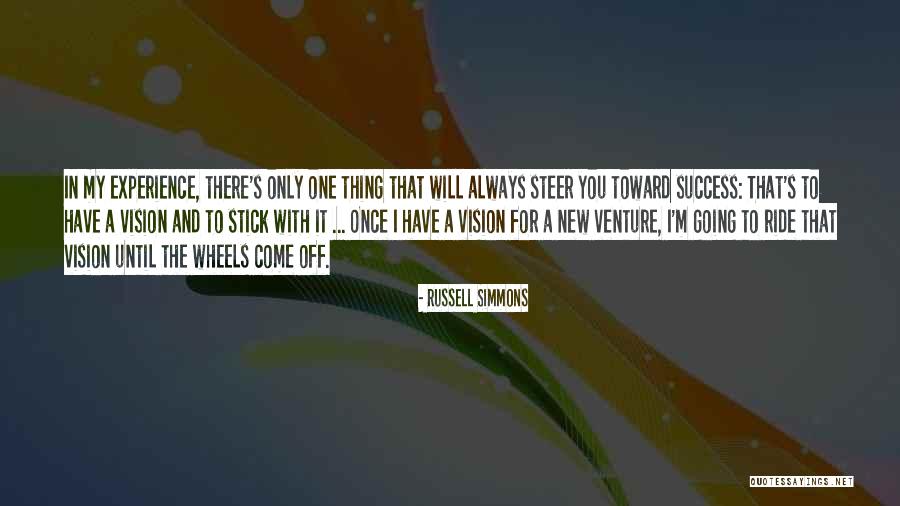 Vision To Venture Quotes By Russell Simmons Vision To Venture Quotes By Russell Simmons