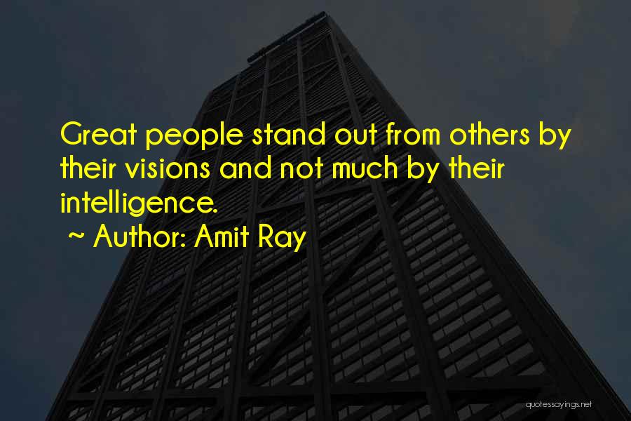 Vision Visionary Quotes By Amit Ray