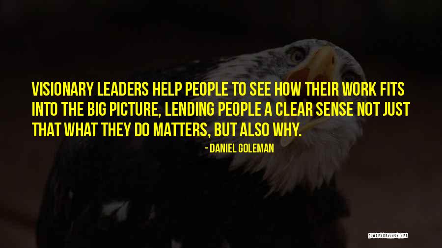 Visionary Leaders Quotes By Daniel Goleman Visionary Leaders Quotes By Daniel Goleman