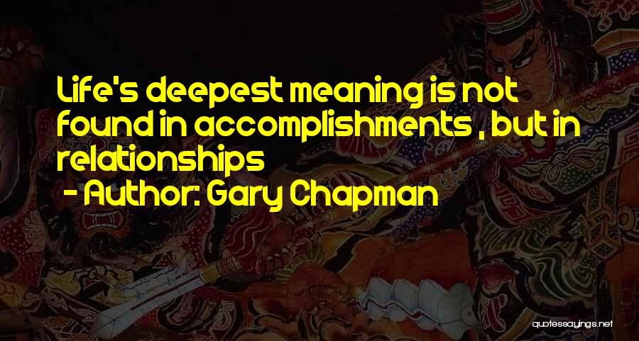 Visionary Thinking Quotes By Gary Chapman