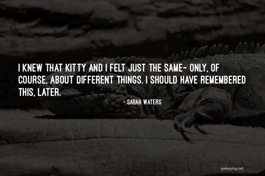 Visions Hallucinations Quotes By Sarah Waters
