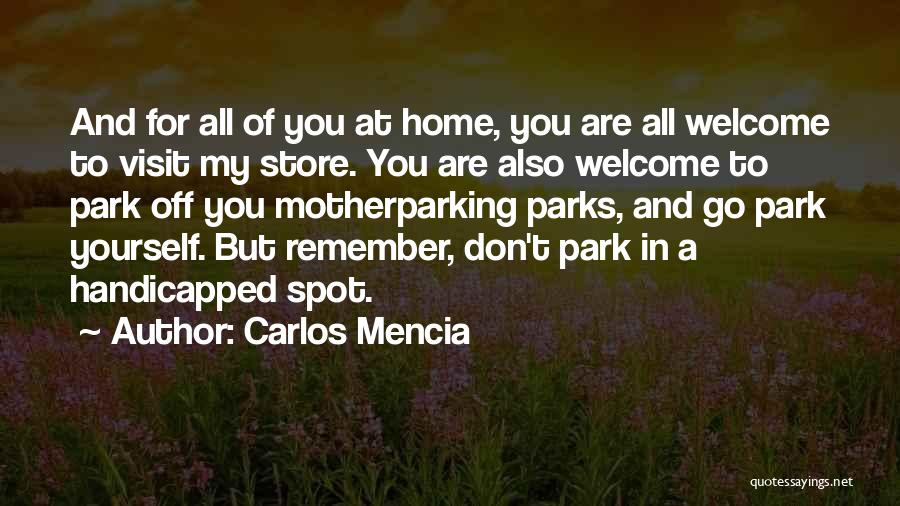 Visit Our Store Quotes By Carlos Mencia