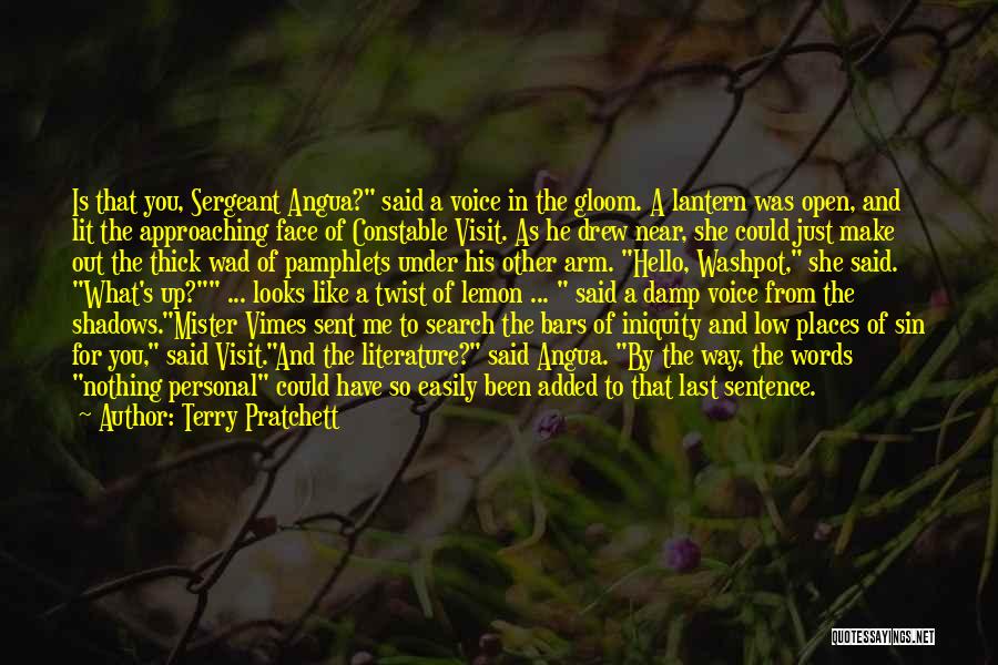 Visit Places Quotes By Terry Pratchett
