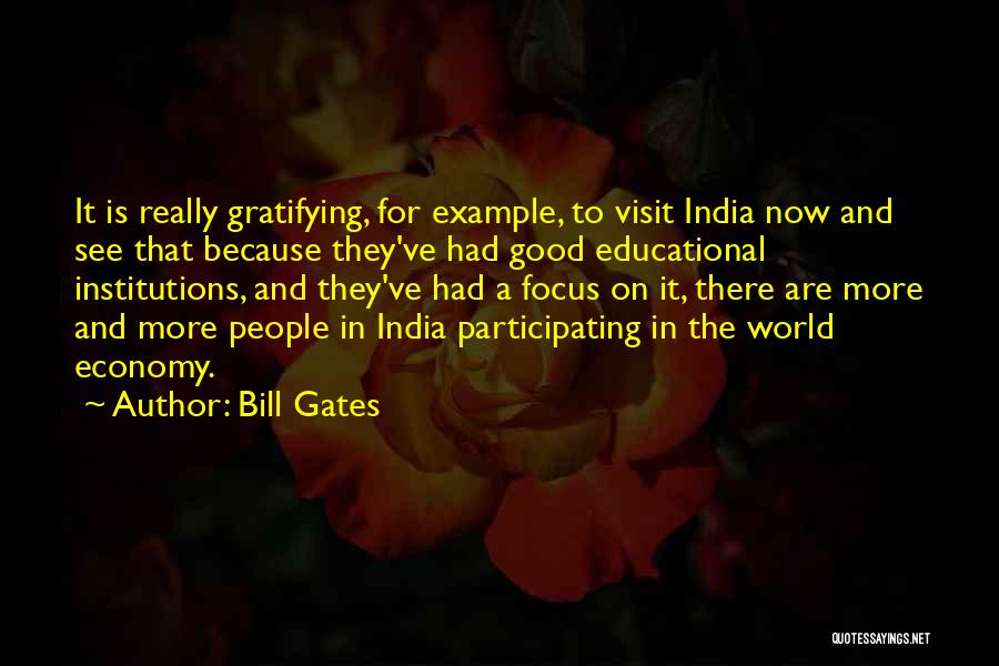 Visit Quotes By Bill Gates