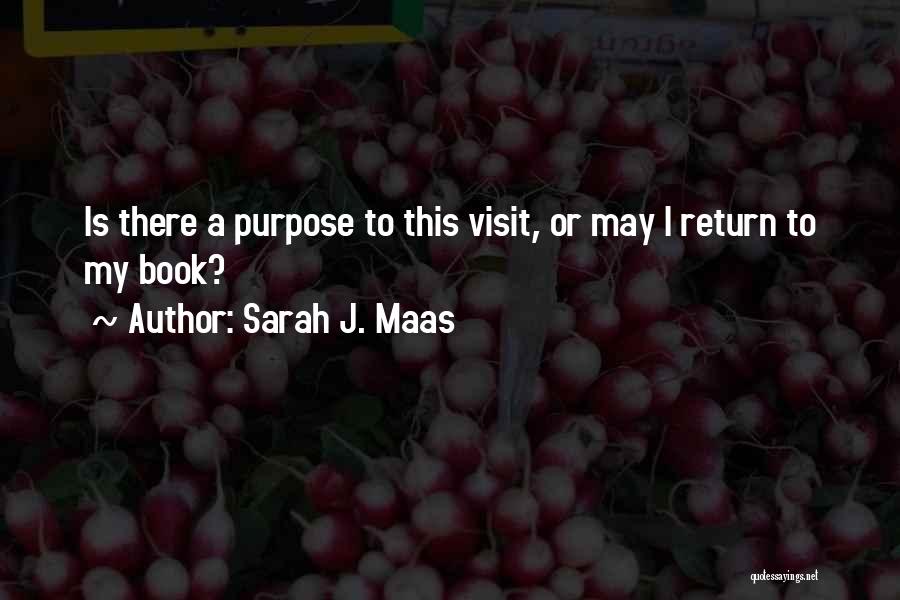 Visit Quotes By Sarah J. Maas