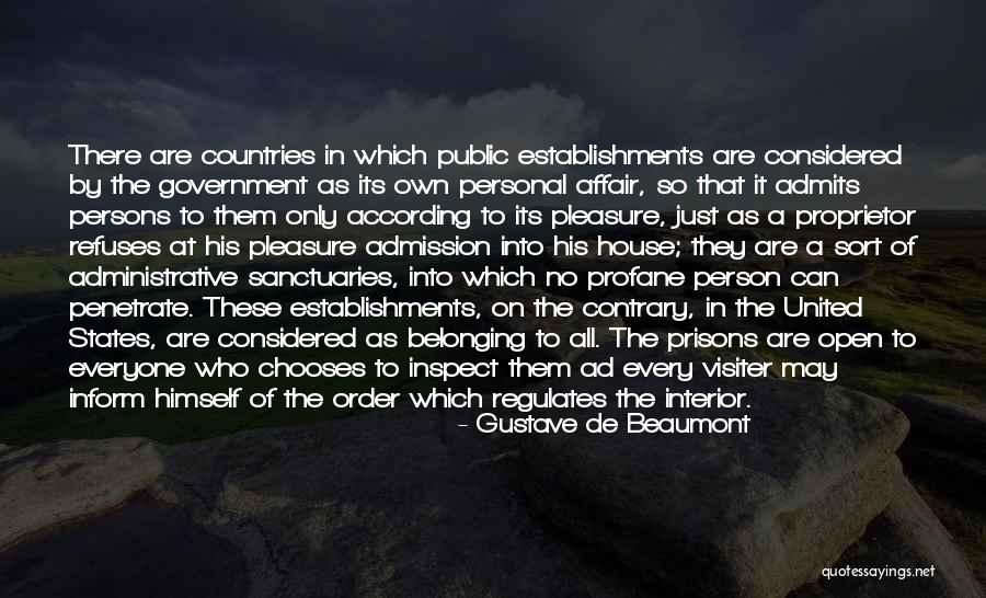 Visiter Quotes By Gustave De Beaumont Visiter Quotes By Gustave De Beaumont