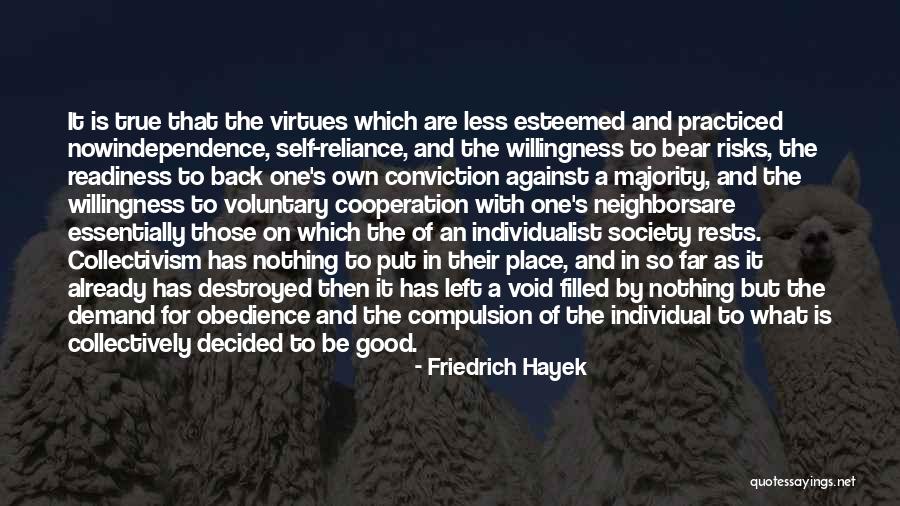 Visiteuse Medicale Quotes By Friedrich Hayek