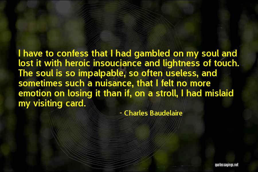 Visiting Card Quotes By Charles Baudelaire Visiting Card Quotes By Charles Baudelaire