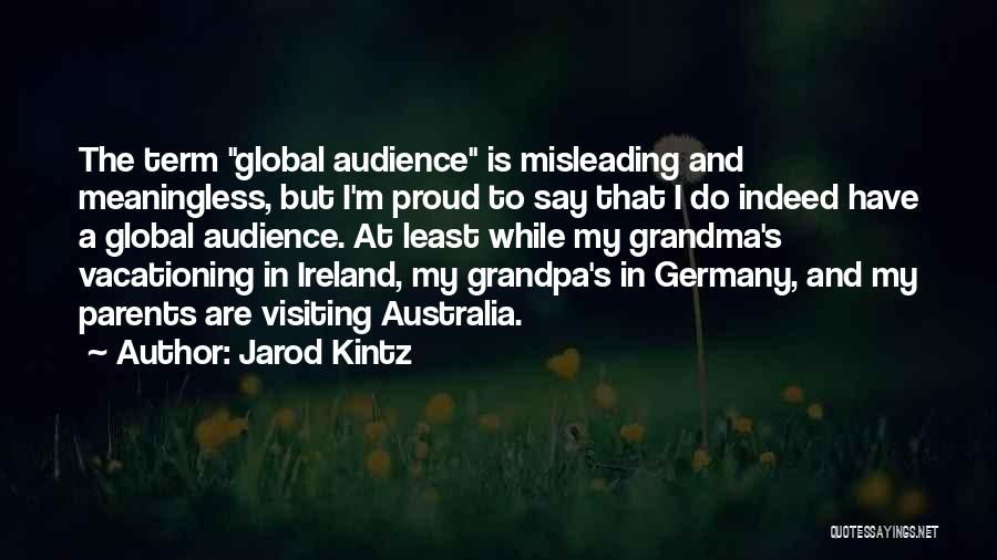 Visiting Ireland Quotes By Jarod Kintz