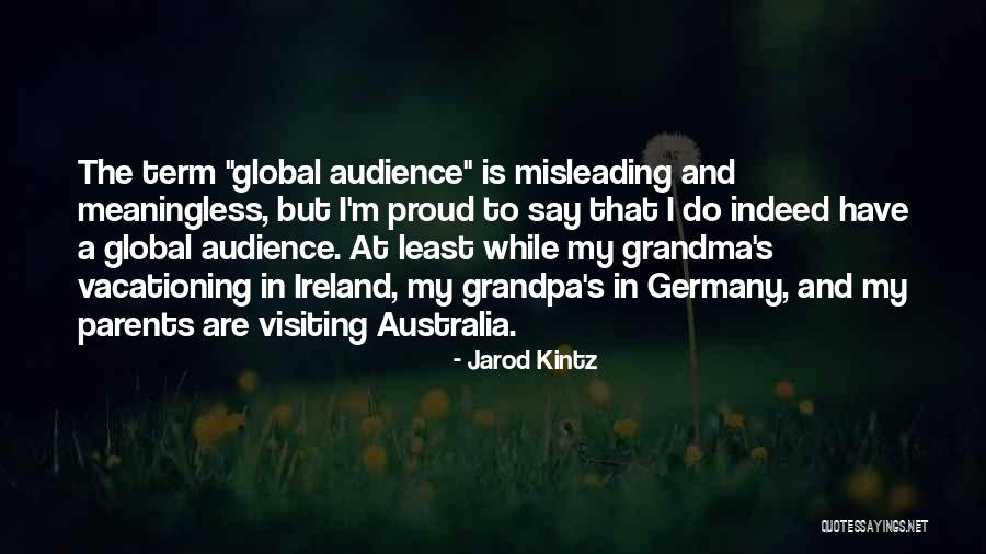 Visiting Ireland Quotes By Jarod Kintz