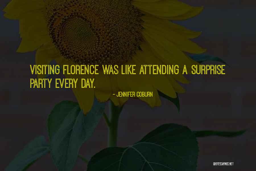 Visiting Quotes By Jennifer Coburn