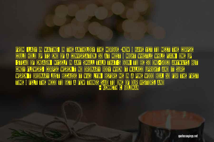 Visitors The Quotes By Kenneth C. Goldman Visitors The Quotes By Kenneth C. Goldman
