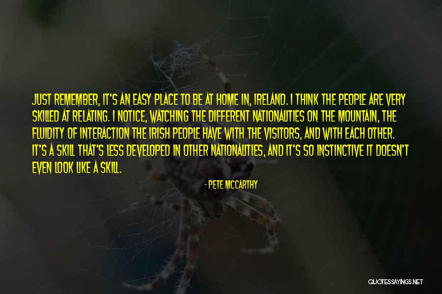 Visitors The Quotes By Pete McCarthy Visitors The Quotes By Pete McCarthy