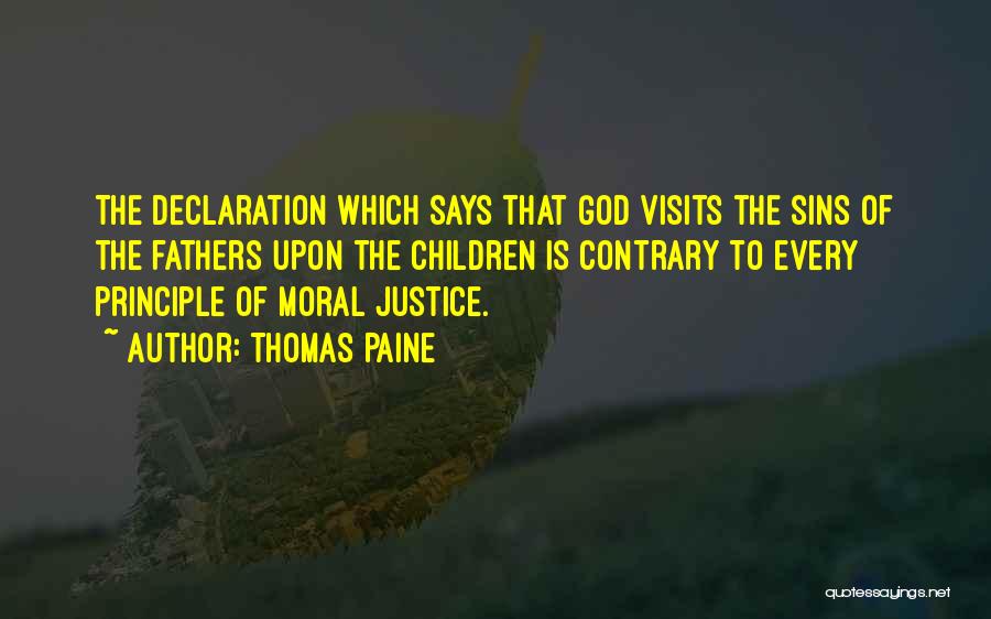 Visits Quotes By Thomas Paine