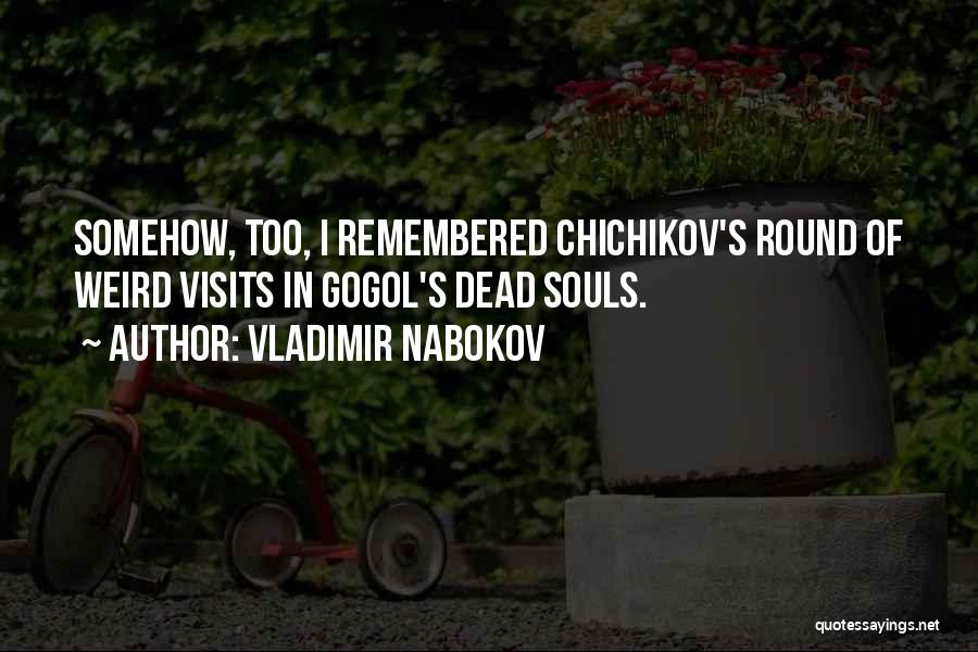 Visits Quotes By Vladimir Nabokov