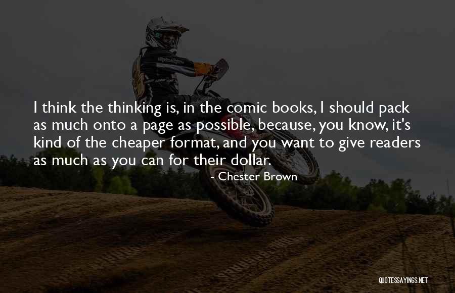 Visnovsky Curve Quotes By Chester Brown Visnovsky Curve Quotes By Chester Brown