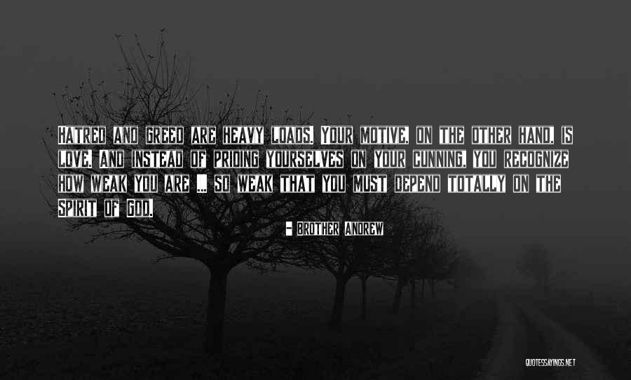 Visqueen Quotes By Brother Andrew Visqueen Quotes By Brother Andrew