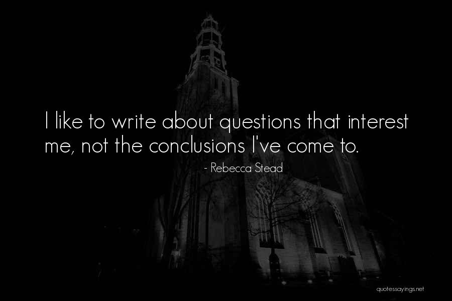 Vistazo Ecuador Quotes By Rebecca Stead Vistazo Ecuador Quotes By Rebecca Stead