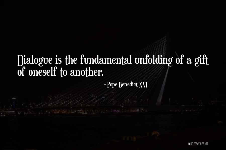 Vistoso Community Quotes By Pope Benedict XVI Vistoso Community Quotes By Pope Benedict XVI