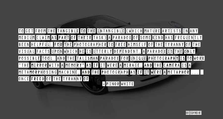 Visual Artist Quotes By Minor White Visual Artist Quotes By Minor White