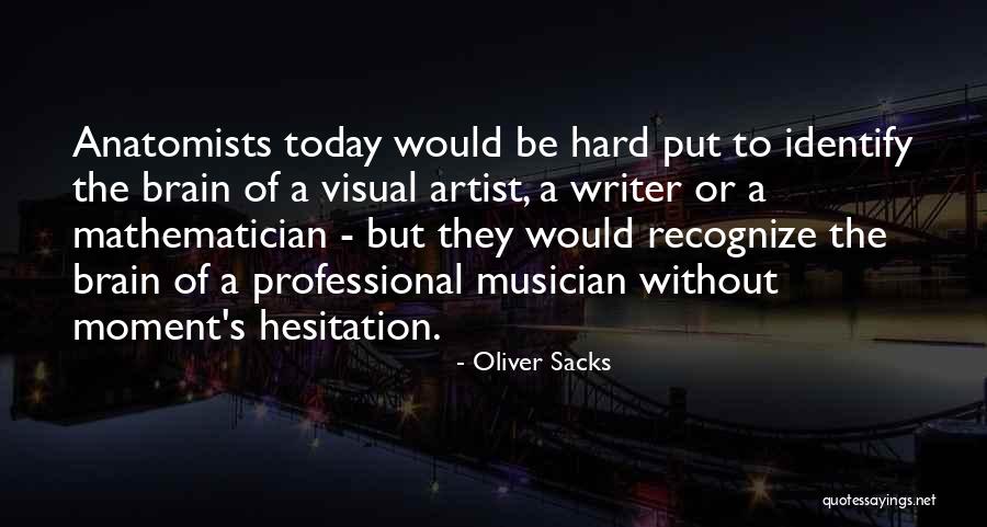 Visual Artist Quotes By Oliver Sacks