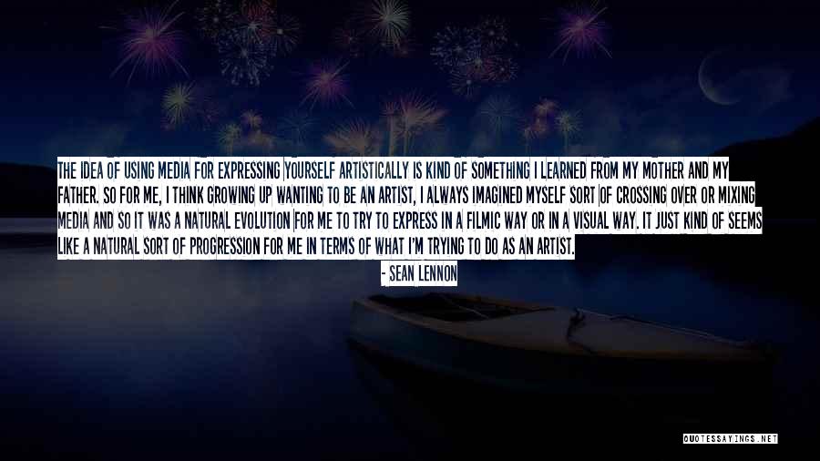 Visual Artist Quotes By Sean Lennon Visual Artist Quotes By Sean Lennon