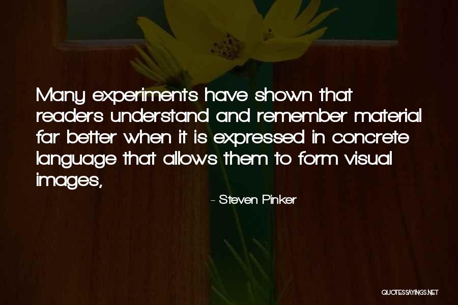 Visual Form Quotes By Steven Pinker Visual Form Quotes By Steven Pinker