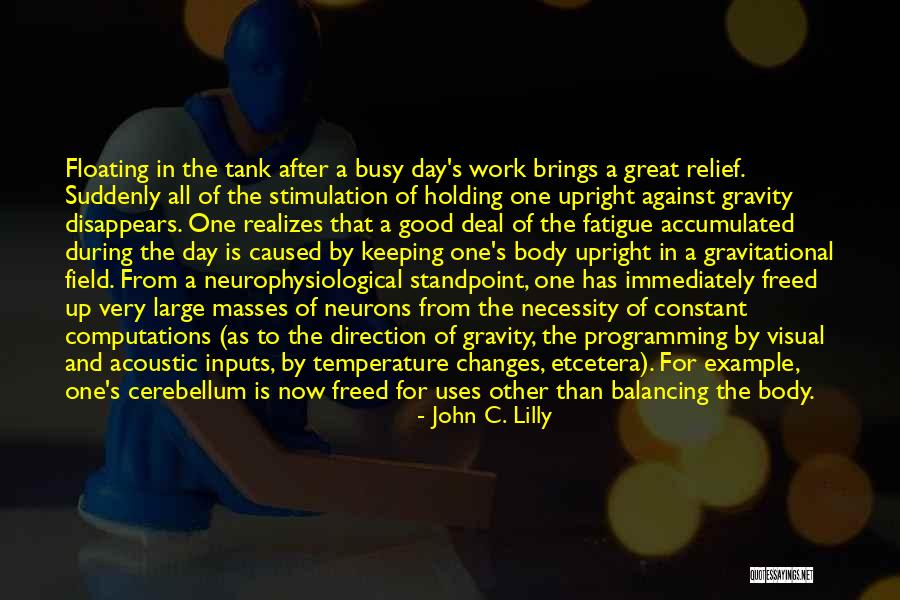 Visual Stimulation Quotes By John C. Lilly Visual Stimulation Quotes By John C. Lilly