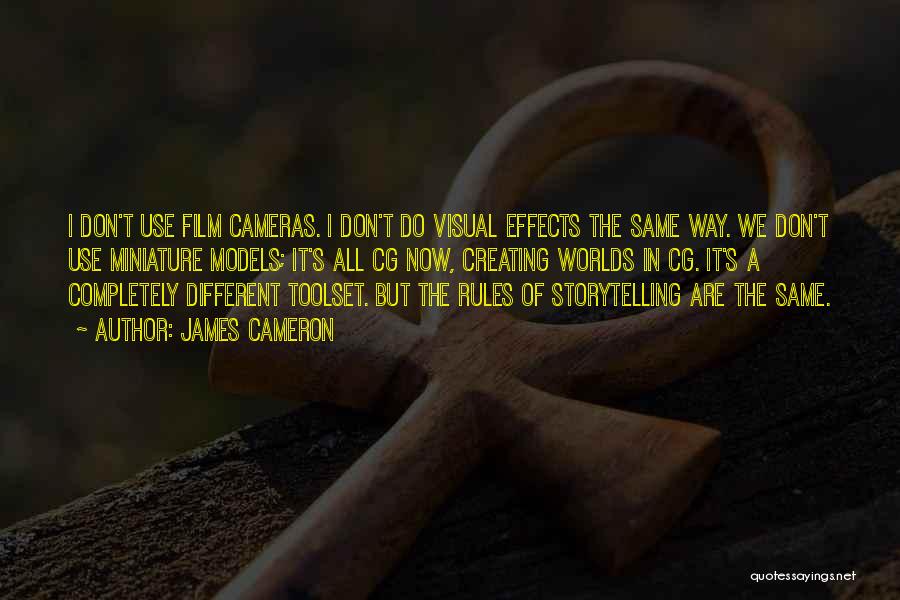 Visual Storytelling Quotes By James Cameron