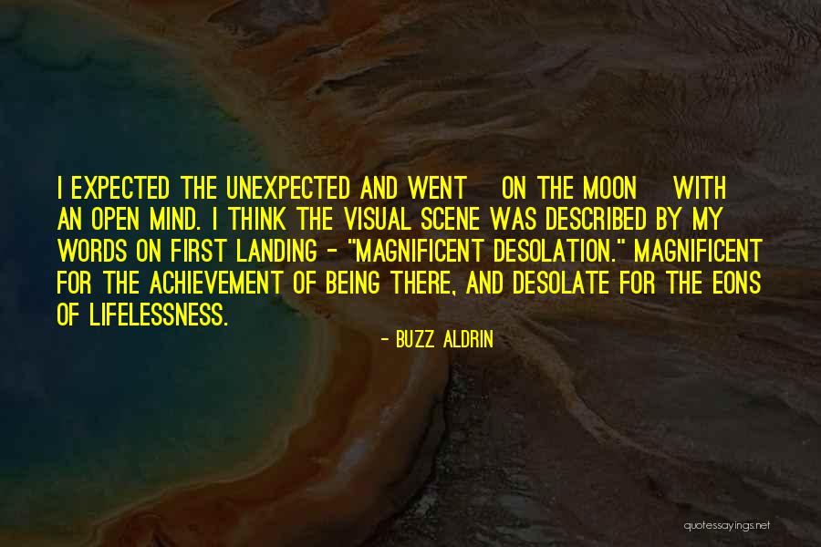 Visual Thinking Quotes By Buzz Aldrin