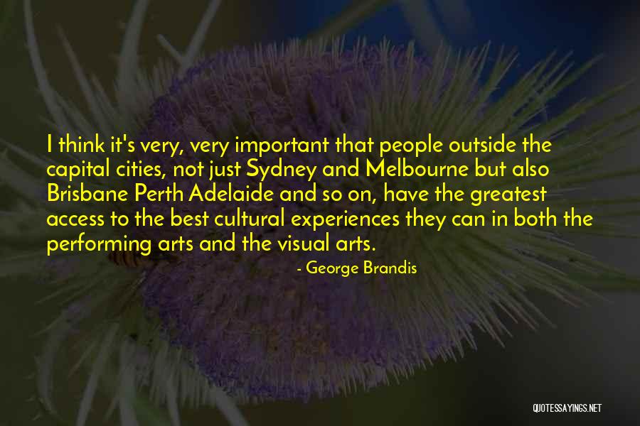 Visual Thinking Quotes By George Brandis Visual Thinking Quotes By George Brandis