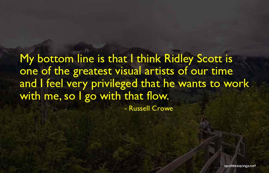 Visual Thinking Quotes By Russell Crowe