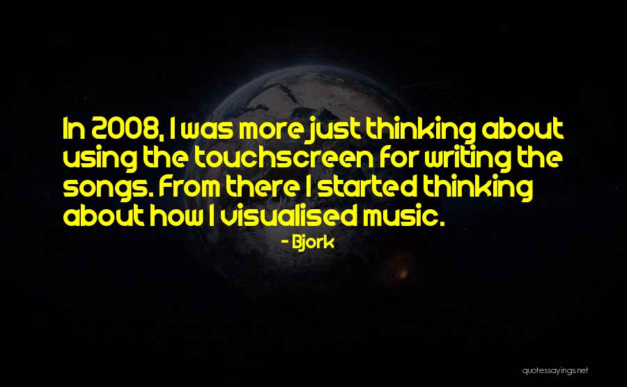 Visualised Quotes By Bjork Visualised Quotes By Bjork
