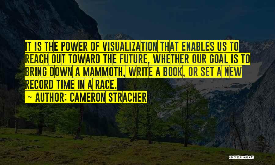 Visualization Quotes By Cameron Stracher